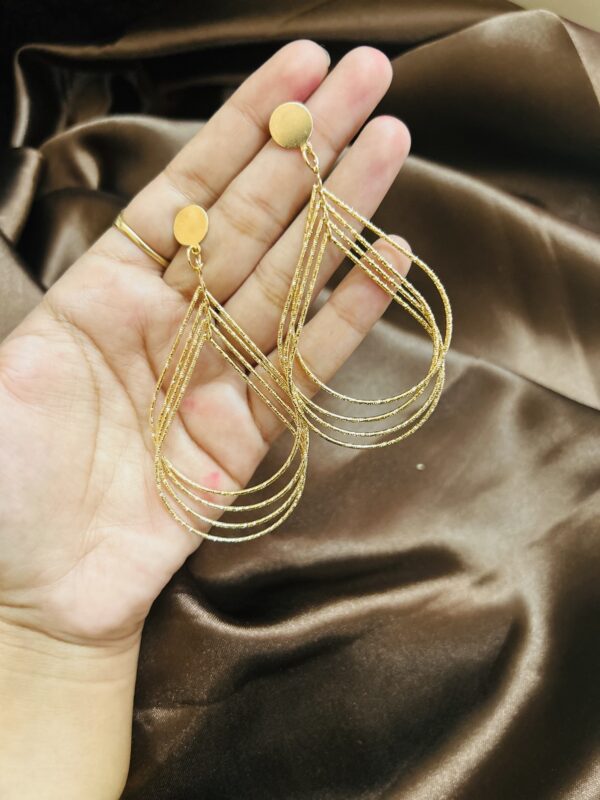 Drop Layered Earrings - Image 3