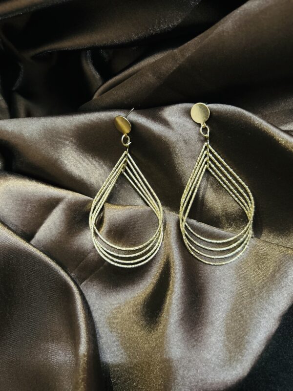 Drop Layered Earrings - Image 2